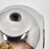 Ripoll Kula świetlna, Lampa ścienna Chrom, Złoty, Przydymiony, 3-punktowe