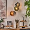 Koyoto Kula świetlna, Lampa ścienna Niebeieski, Zielony, W kolorze miedzi, 3-punktowe