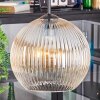 Koyoto Lampa wisząca, Kula świetlna, Lampa wiszącego klastra 30 cm W kolorze bursztynu, Przezroczysty, 3-punktowe