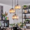 Koyoto Lampa wisząca, Kula świetlna, Lampa wiszącego klastra 30 cm W kolorze bursztynu, Przezroczysty, 3-punktowe