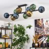 Koyoto Lampa sufitowa, Kula świetlna Niebeieski, Złoty, Zielony, 10-punktowe