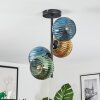 Koyoto Lampa sufitowa, Kula świetlna Niebeieski, Złoty, Zielony, 4-punktowe