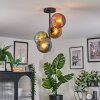 Koyoto Lampa sufitowa, Kula świetlna Niebeieski, Złoty, Zielony, W kolorze miedzi, 4-punktowe
