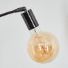 Codecro Lampa stojąca Chrom, Czarny, Biały, 5-punktowe