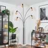 Codecro Lampa stojąca Chrom, Czarny, Biały, 5-punktowe