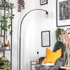 Ripoll lampa stojąca, lampa podłogowa łukowa czarny, 1-punktowy