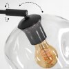 Ripoll lampa stojąca, lampa podłogowa łukowa czarny, 1-punktowy