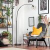 Ripoll lampa stojąca, lampa podłogowa łukowa czarny, 1-punktowy