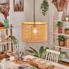 Barcos lampa wisząca, lampa wisząca brązowy, naturalny, 1-punktowy