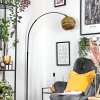 Ripoll lampa stojąca, lampa podłogowa łukowa czarny, 1-punktowy