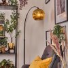 Ripoll lampa stojąca, lampa podłogowa łukowa czarny, 1-punktowy