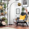 Ripoll lampa stojąca, lampa podłogowa łukowa czarny, 1-punktowy