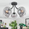 Koyoto Lampa sufitowa, Kula świetlna Przezroczysty, Przydymiony, 5-punktowe