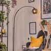 Ripoll lampa stojąca, lampa podłogowa łukowa czarny, 1-punktowy