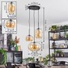 Apedo Lampa wisząca, Kula świetlna, Lampa wiszącego klastra W kolorze bursztynu, 3-punktowe