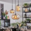Apedo Lampa wisząca, Kula świetlna, Lampa wiszącego klastra W kolorze bursztynu, 3-punktowe