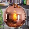 Koyoto Lampa wisząca, Kula świetlna, Lampa wiszącego klastra W kolorze miedzi, 3-punktowe