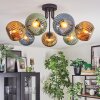 Koyoto Lampa sufitowa, Kula świetlna Niebeieski, Złoty, Zielony, 7-punktowe