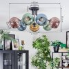 Koyoto Lampa sufitowa, Kula świetlna Niebeieski, Złoty, Zielony, W kolorze miedzi, 7-punktowe