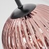 Koyoto lampa sufitowa, kula świetlna 52 cm miedziany, 5-punktowe