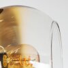 Koyoto lampa sufitowa, kula świetlna złoty, przezroczysty, 4-punktowe