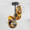 Koyoto lampa sufitowa, kula świetlna złoty, przezroczysty, 4-punktowe