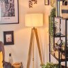 Soungou lampa stojąca kolory naturalne, czarny, 1-punktowy