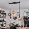 Gastor Lampa wisząca, Kula świetlna, Lampa wisząca W kolorze bursztynu, Przezroczysty, Przydymiony, 6-punktowe