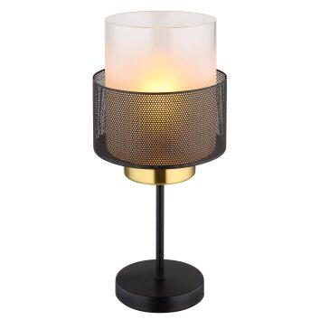 Oświetlenie Globo Olga lampa stołowa złoty, czarny, 1-punktowy