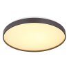 Oświetlenie Globo Eclypse Lampa sufitowa LED Antracytowy, Biały, 1-punktowy