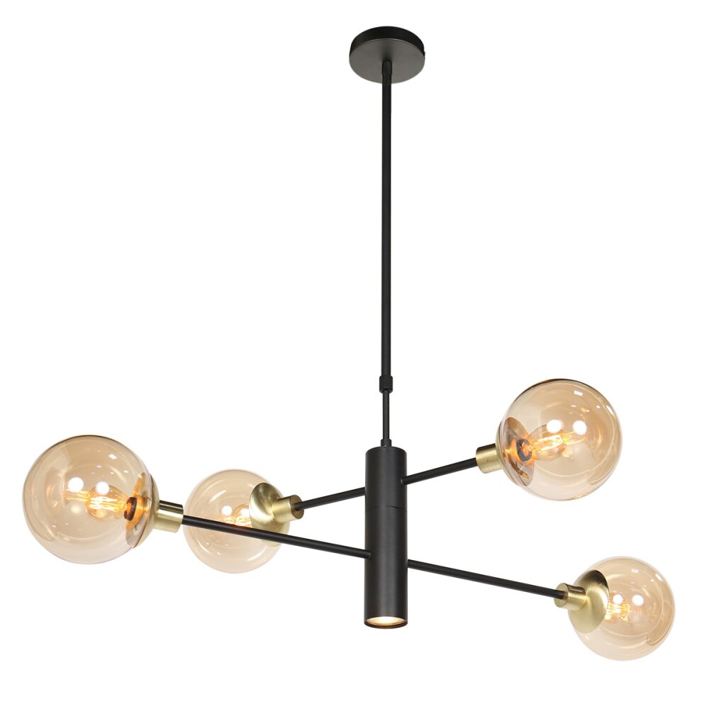 Oświetlenie Steinhauer Constellation Lampa wisząca LED Mosiądz, 6-punktowe main product photo
