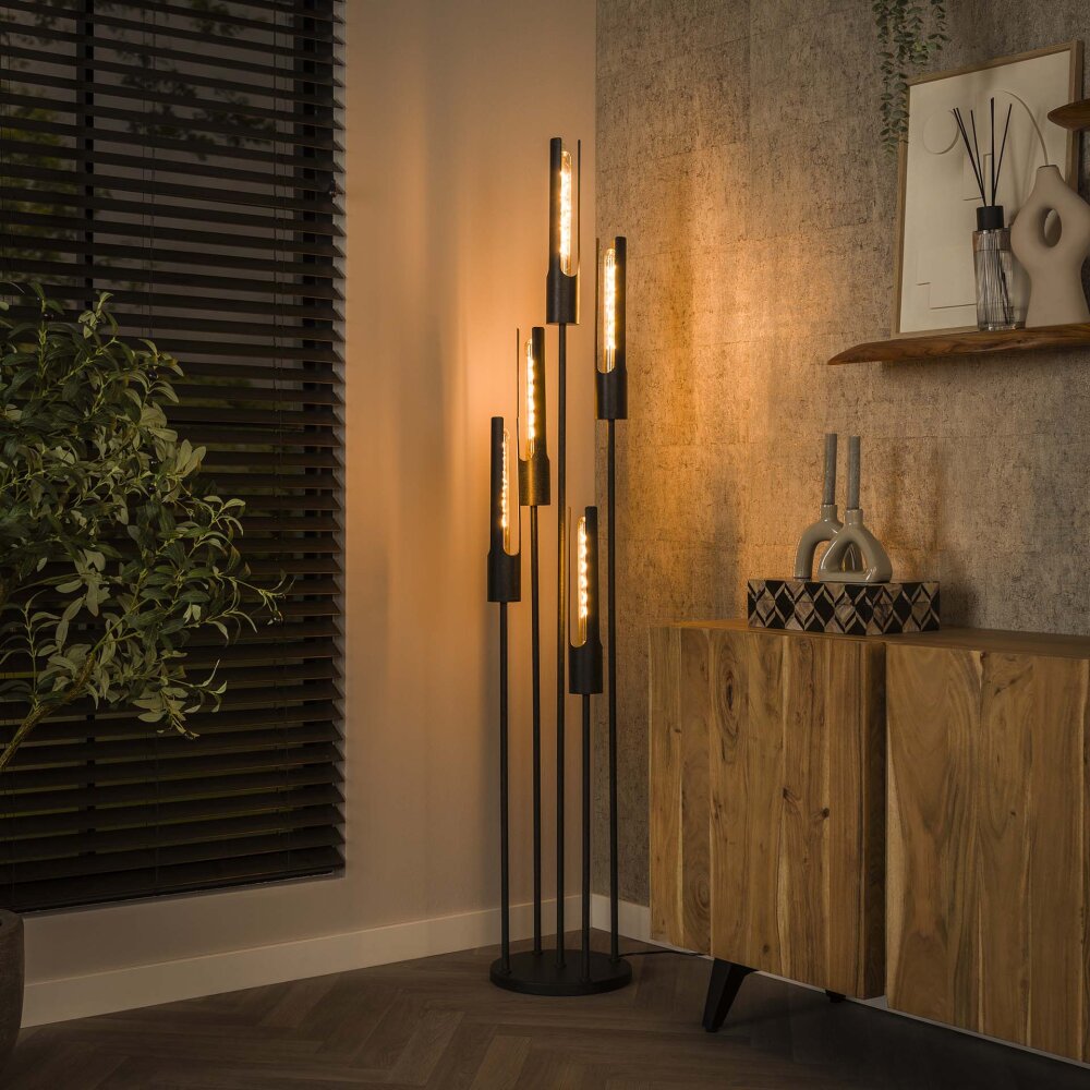 Asila Lampa stojąca Czarny, 5-punktowe main product photo