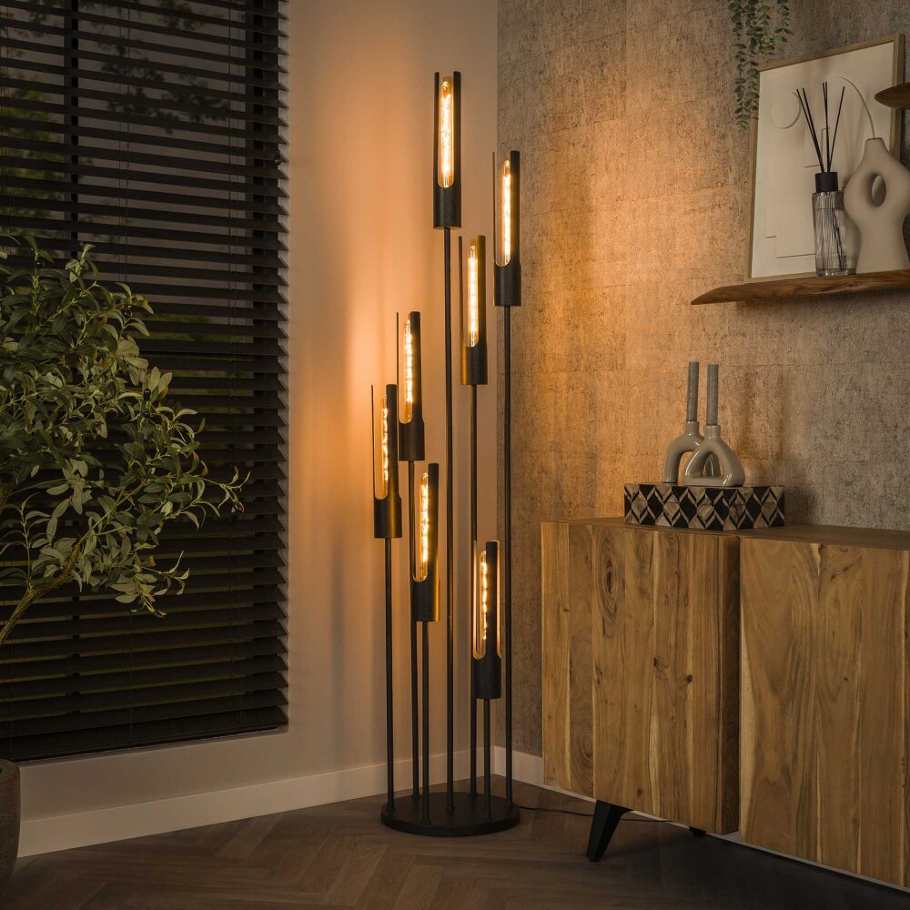 Asila Lampa stojąca Czarny, 7-punktowe main product photo