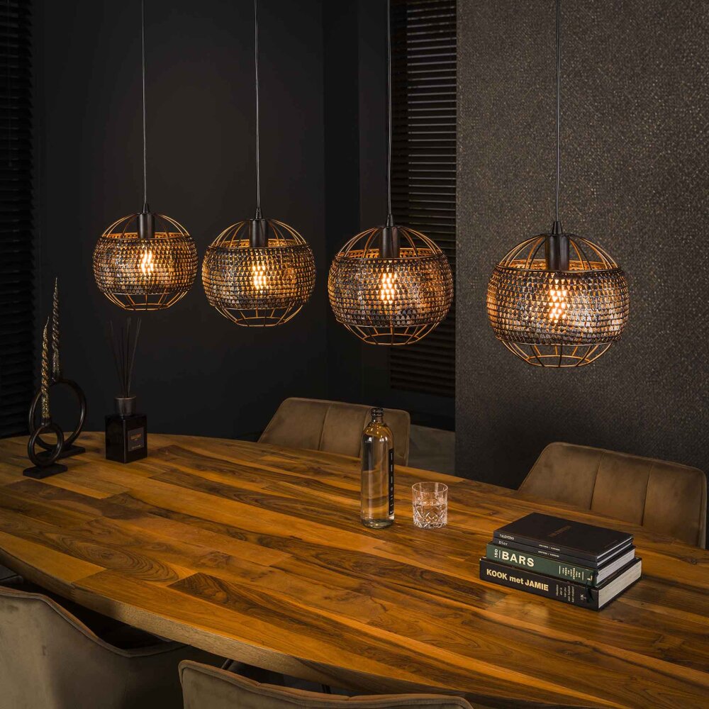 Ommerlanderwijk Lampa wisząca Antracytowy, 4-punktowe main product photo