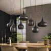 Zip Lampa wisząca Czarny, 7-punktowe