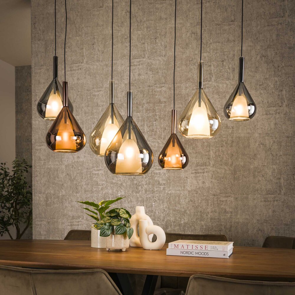 Wings Lampa wisząca Antracytowy, 7-punktowe main product photo