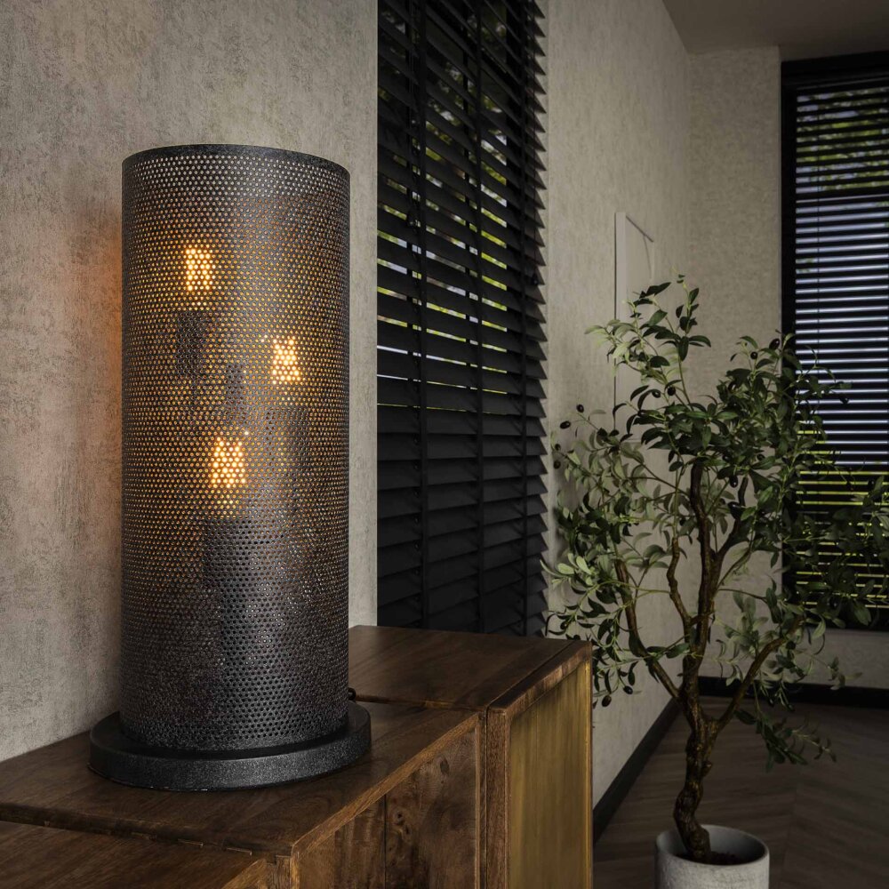 Veran Lampa stołowa Brązowy, Czarny, 3-punktowe main product photo