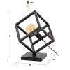 Ridar Lampa stołowa Antracytowy, 1-punktowy