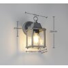 Oświetlenie Trio MIRANDE Lampa ścienna Antracytowy, 1-punktowy