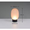 Oświetlenie Trio Facette Lampa stołowa LED Brązowy, Złoty, 1-punktowy