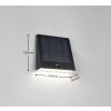 Oświetlenie Reality ALVORADA Lampa ścienna LED Czarny, 1-punktowy, Czujnik ruchu