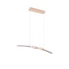 Oświetlenie Reality Ginko Lampa wisząca LED Beżowy, 1-punktowy