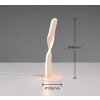 Oświetlenie Reality Ginko Lampa stołowa LED Beżowy, 1-punktowy