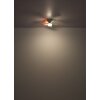 Oświetlenie Globo Hines lampa z wentylatorem LED Ecru, Czarny, 1-punktowy, Zdalne sterowanie