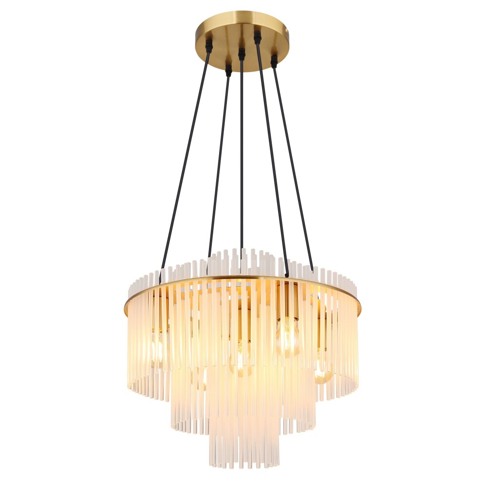 Oświetlenie Globo Gorley Lampa wisząca Złoty, 5-punktowe main product photo