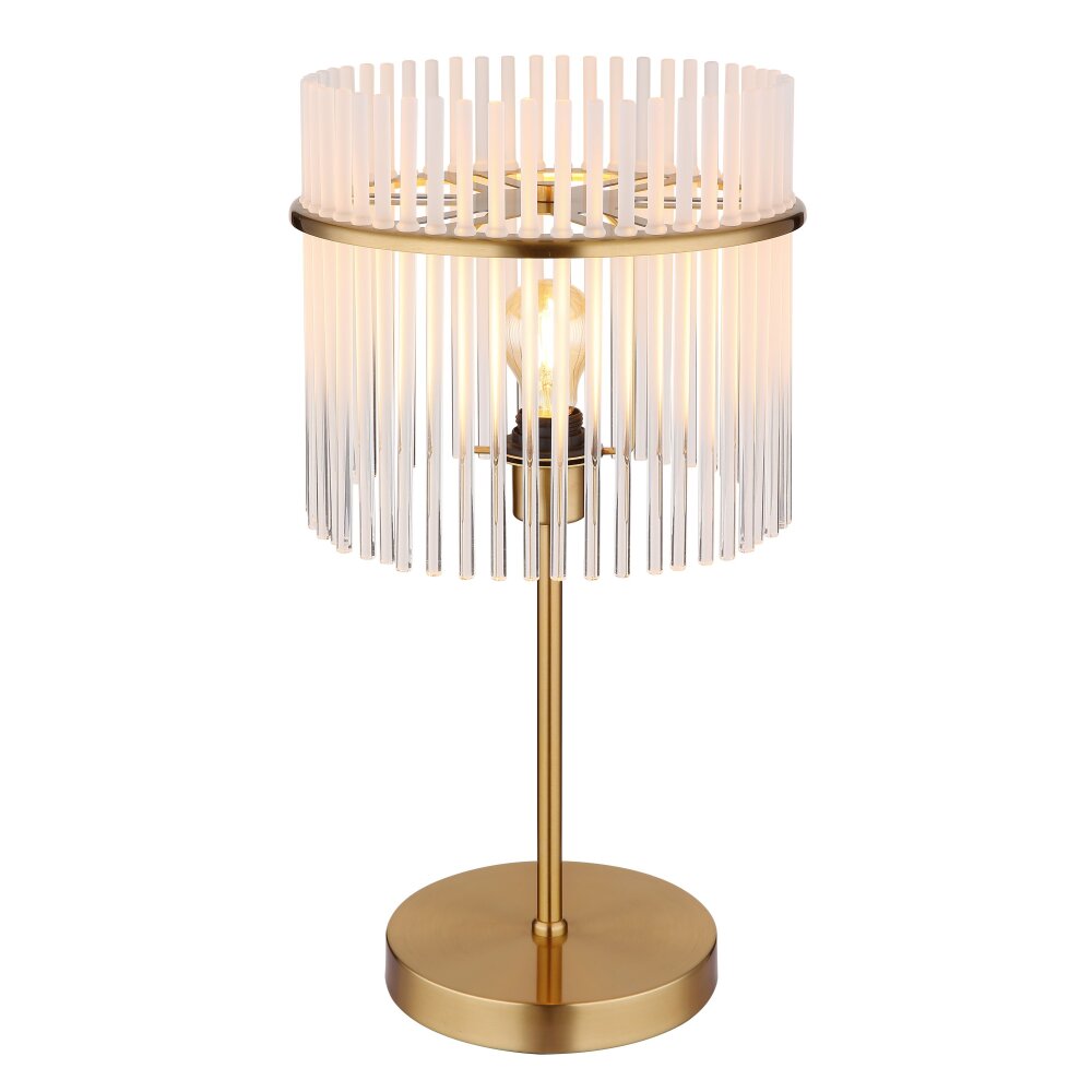 Oświetlenie Globo Gorley Lampa stołowa Złoty, 1-punktowy main product photo