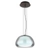 Oświetlenie Globo Avila Lampa wisząca LED Chrom, Czarny, 1-punktowy, Zdalne sterowanie