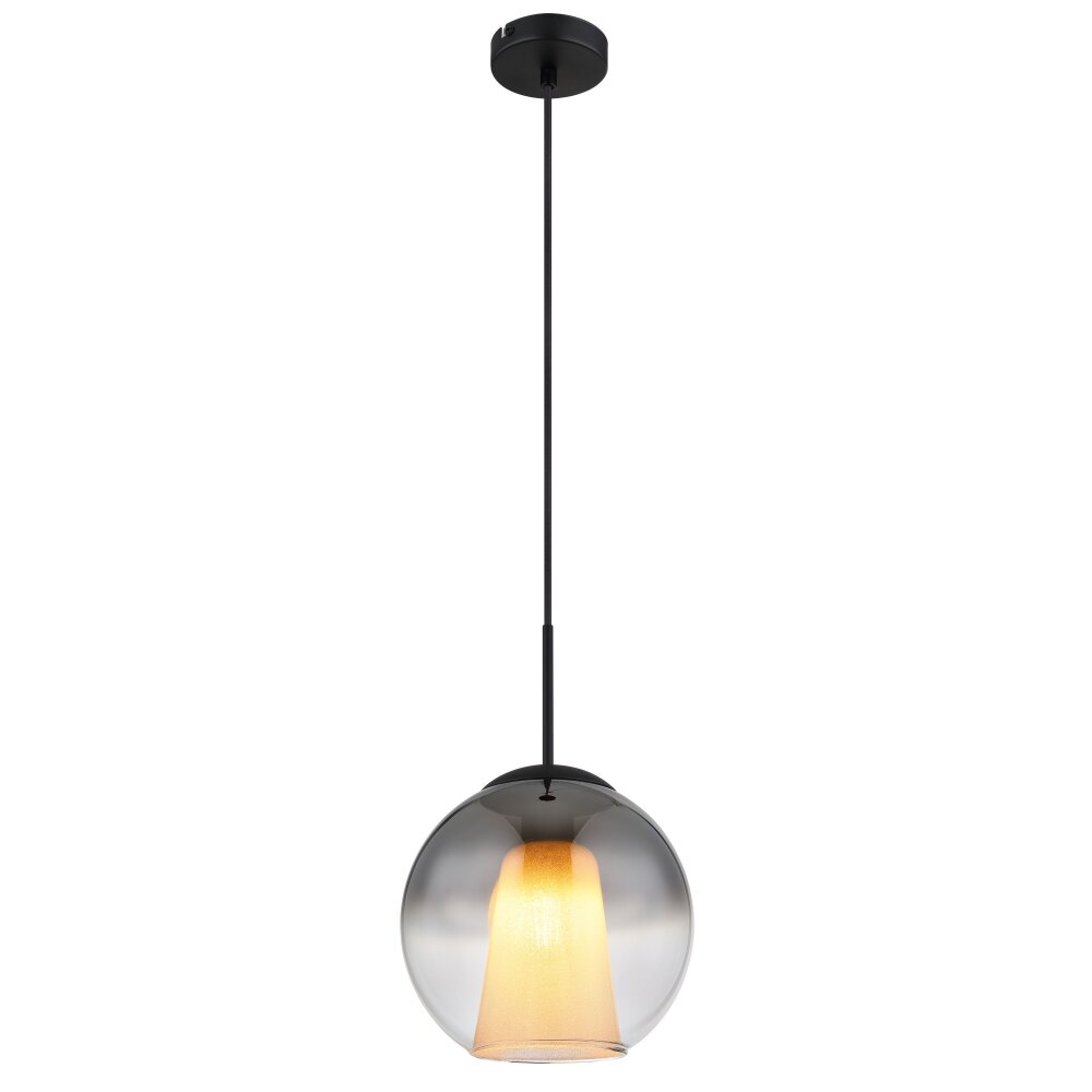 Oświetlenie Globo Barry Lampa wisząca Czarny, 1-punktowy main product photo