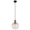 Oświetlenie Globo I lampa wisząca kolory naturalne, czarny, 1-punktowy