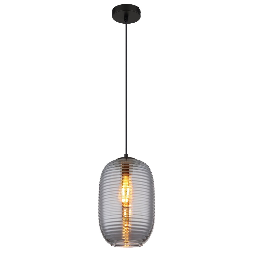 Oświetlenie Globo Jefrey Lampa wisząca Czarny, 1-punktowy main product photo
